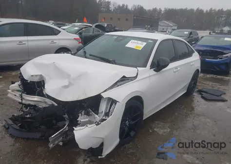 2025 Honda Civic Sport из США, поврежденный, VIN 2HGFE2F54SH500978